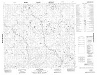 054B12 Tagg Creek Canadian topographic map, 1:50,000 scale