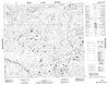 054B13 No Title Canadian topographic map, 1:50,000 scale