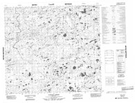 054B14 Fargey Creek Canadian topographic map, 1:50,000 scale