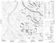 054C02 Bilodeau Lake Canadian topographic map, 1:50,000 scale