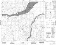 054C15 Gillam Island Canadian topographic map, 1:50,000 scale