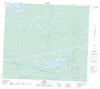 054D04 Ilford Canadian topographic map, 1:50,000 scale