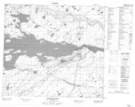 054D07 Kettle Rapids Canadian topographic map, 1:50,000 scale