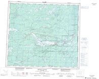 054D Kettle Rapids Canadian topographic map, 1:250,000 scale
