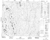 054E01 Silcox Canadian topographic map, 1:50,000 scale