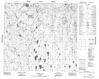 054F05 Brezino Creek Canadian topographic map, 1:50,000 scale