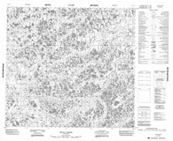 054F13 Beale Creek Canadian topographic map, 1:50,000 scale