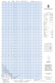 054K14E Cape Churchill Canadian topographic map, 1:50,000 scale