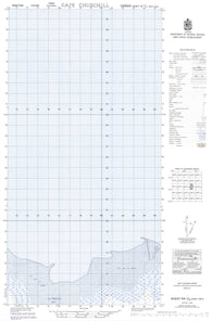 054K14W Cape Churchill Canadian topographic map, 1:50,000 scale