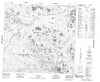 054L06 Dickens Lake Canadian topographic map, 1:50,000 scale
