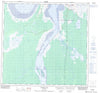 054L09 Button Bay Canadian topographic map, 1:50,000 scale