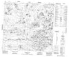 054L12 Duddles Lake Canadian topographic map, 1:50,000 scale