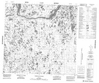 054L14 Tambanay Rapids Canadian topographic map, 1:50,000 scale