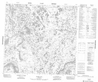 054M03 Sothe Lake Canadian topographic map, 1:50,000 scale