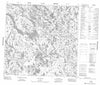 054M06 Sac Rapids Canadian topographic map, 1:50,000 scale