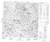 054M12 Mcewen Lake Canadian topographic map, 1:50,000 scale