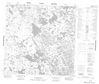 055D04 No Title Canadian topographic map, 1:50,000 scale