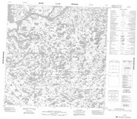 055D06 No Title Canadian topographic map, 1:50,000 scale