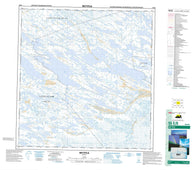 055E09 No Title Canadian topographic map, 1:50,000 scale