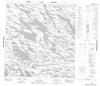 055E10 No Title Canadian topographic map, 1:50,000 scale