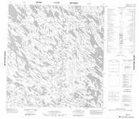 055E16 No Title Canadian topographic map, 1:50,000 scale