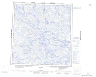 055E Arviat Canadian topographic map, 1:250,000 scale