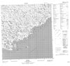 055J14 Scarab Canadian topographic map, 1:50,000 scale