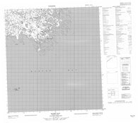 055J15 Baird Bay Canadian topographic map, 1:50,000 scale