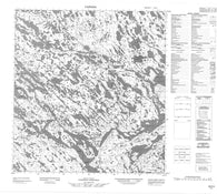 055K05 No Title Canadian topographic map, 1:50,000 scale