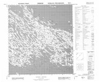 055K09 No Title Canadian topographic map, 1:50,000 scale