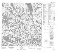 055K12 Derby Lake Canadian topographic map, 1:50,000 scale