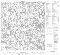 055K14 No Title Canadian topographic map, 1:50,000 scale