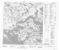 055L07 No Title Canadian topographic map, 1:50,000 scale