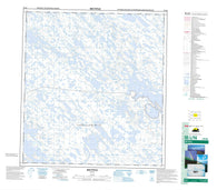 055L16 No Title Canadian topographic map, 1:50,000 scale