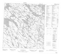 055M03 No Title Canadian topographic map, 1:50,000 scale