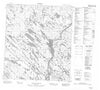 055M13 No Title Canadian topographic map, 1:50,000 scale