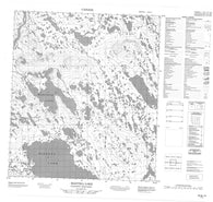 055M14 Martell Lake Canadian topographic map, 1:50,000 scale