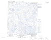 055M Macquoid Lake Canadian topographic map, 1:250,000 scale