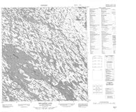 055N01 Meliadine Lake Canadian topographic map, 1:50,000 scale