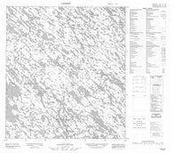 055N03 No Title Canadian topographic map, 1:50,000 scale