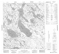 055N08 Mcmanaman Lake Canadian topographic map, 1:50,000 scale