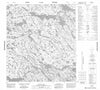 055N10 Butts Lake Canadian topographic map, 1:50,000 scale