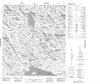 055N11 No Title Canadian topographic map, 1:50,000 scale