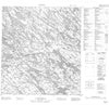 055N12 No Title Canadian topographic map, 1:50,000 scale