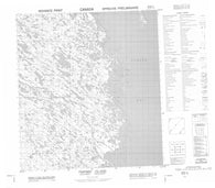 055O02 Fairway Island Canadian topographic map, 1:50,000 scale