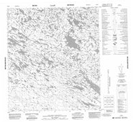 055O05 No Title Canadian topographic map, 1:50,000 scale