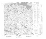 055O06 Ellis Island Canadian topographic map, 1:50,000 scale