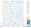 055O13 Richard Lake Canadian topographic map, 1:50,000 scale