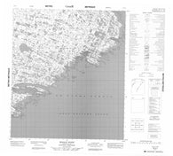 056A01 Whale Point Canadian topographic map, 1:50,000 scale