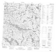 056A05 No Title Canadian topographic map, 1:50,000 scale